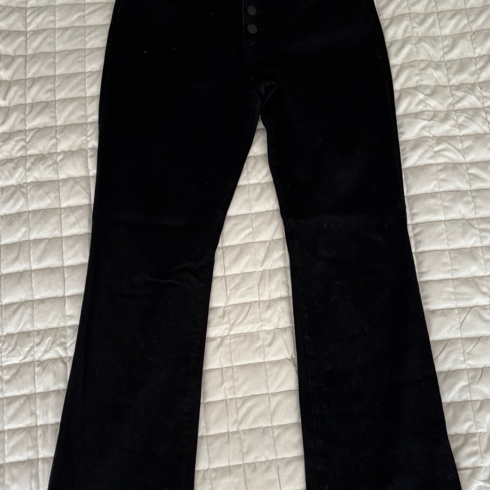 Classic Black Flare Jeans